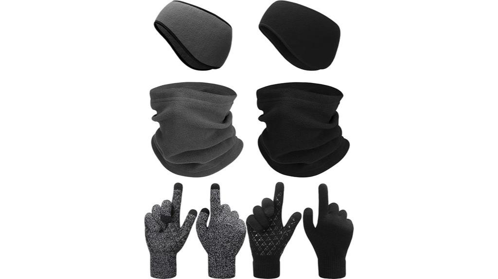 six piece winter headbands