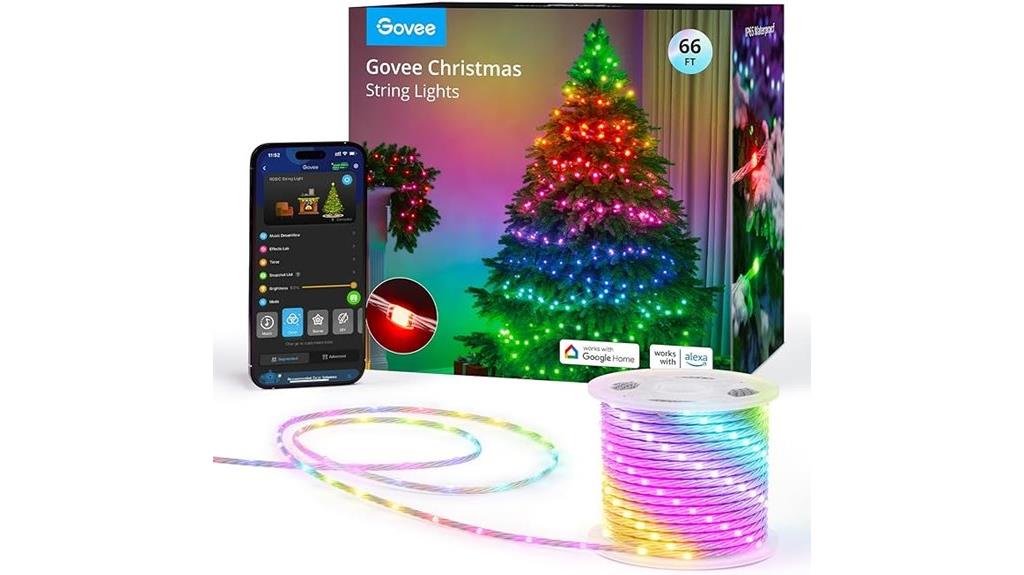 smart 66ft rgbic lights