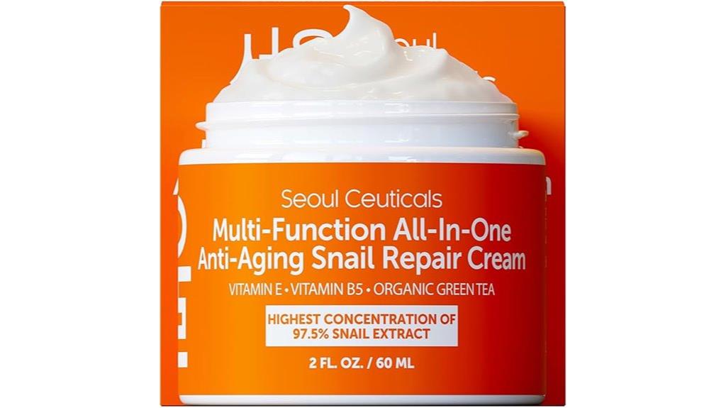 snail mucin moisturizer cream