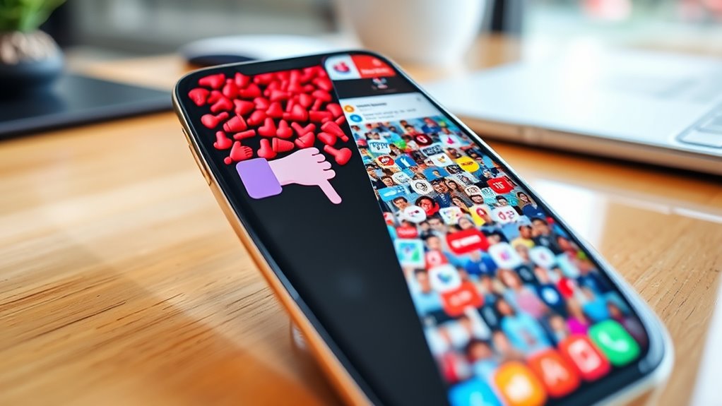 social media backlash signals disagreement