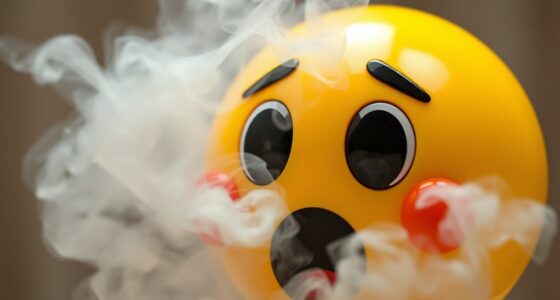 surprise and sudden relief