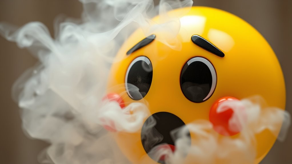 surprise and sudden relief