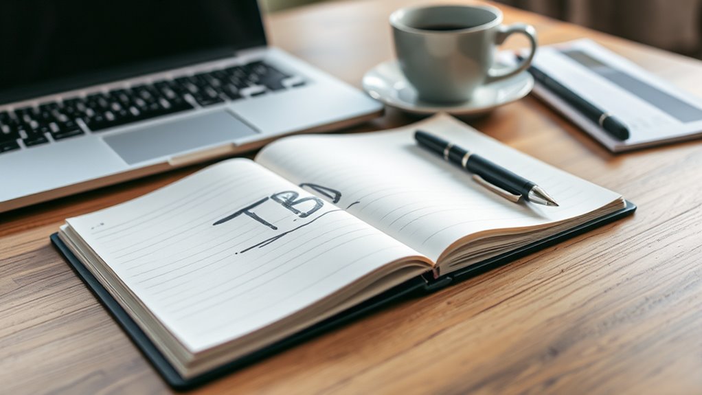 tbd in everyday communication