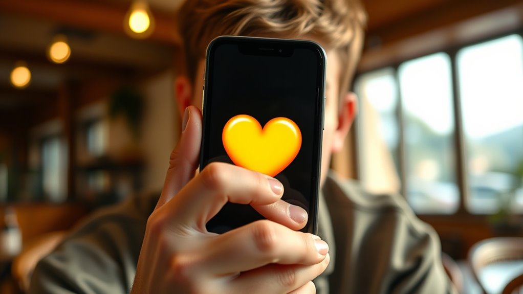 testing interest with emojis