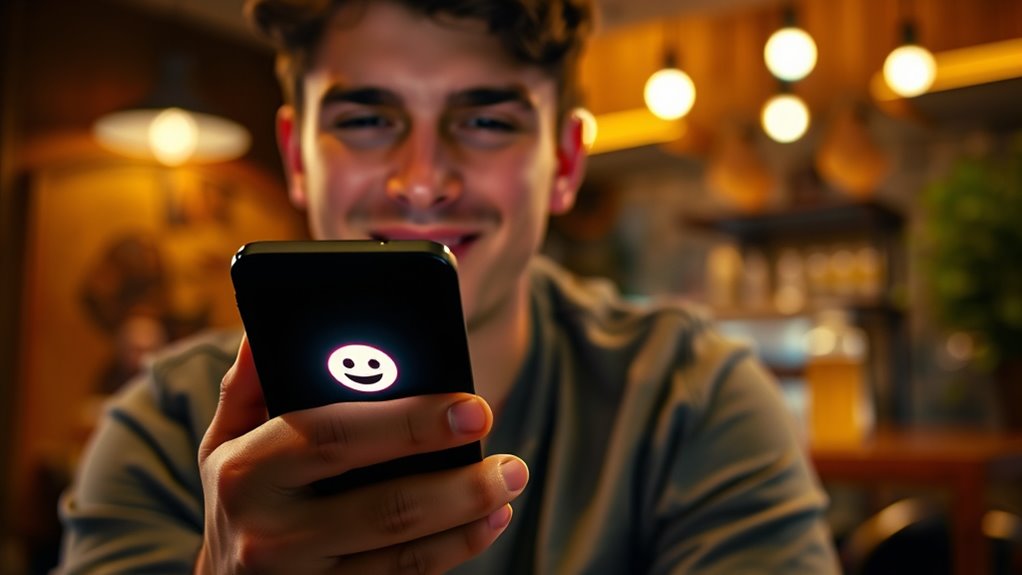 testing reactions through emojis