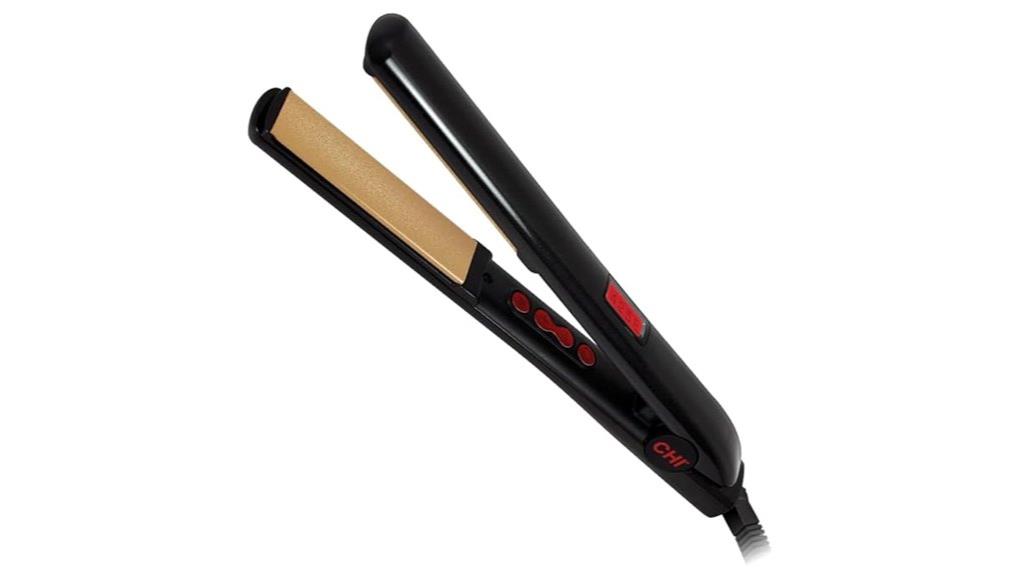 titanium ceramic hair iron