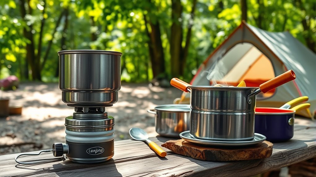 top camping stove sets
