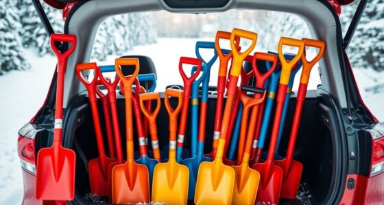 top compact snow shovels