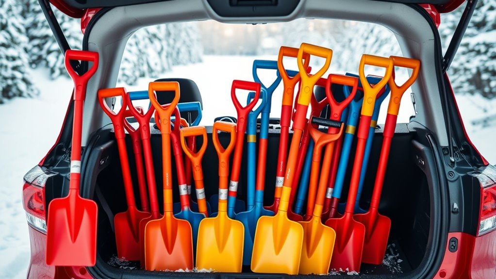 top compact snow shovels