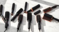 top high end hair straightening brushes