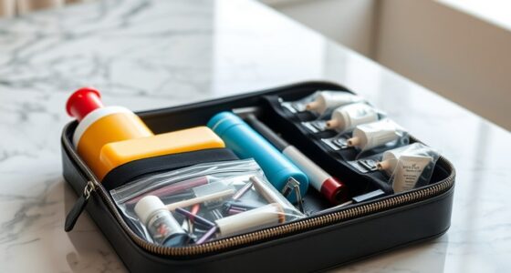 top travel toiletry organizers