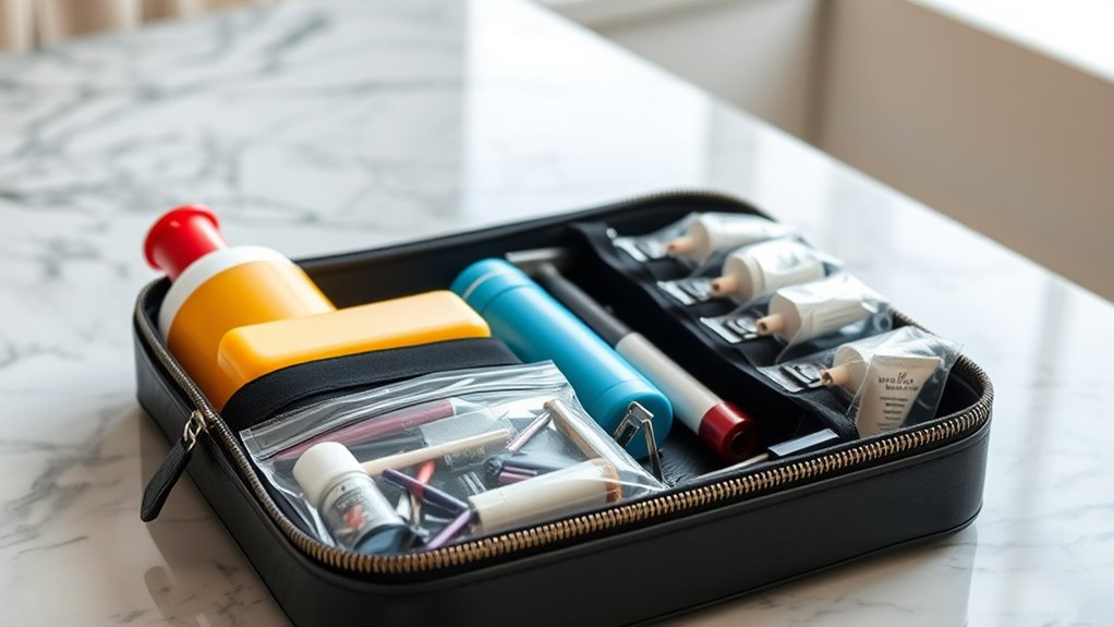 top travel toiletry organizers