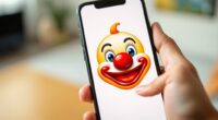 understanding clown emoji responses