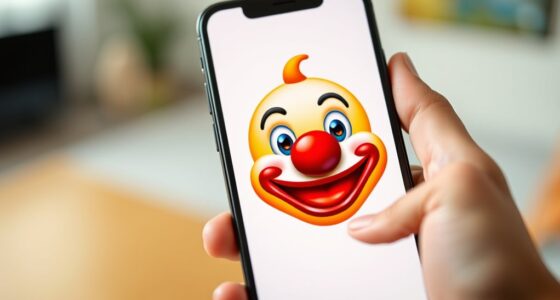 understanding clown emoji responses