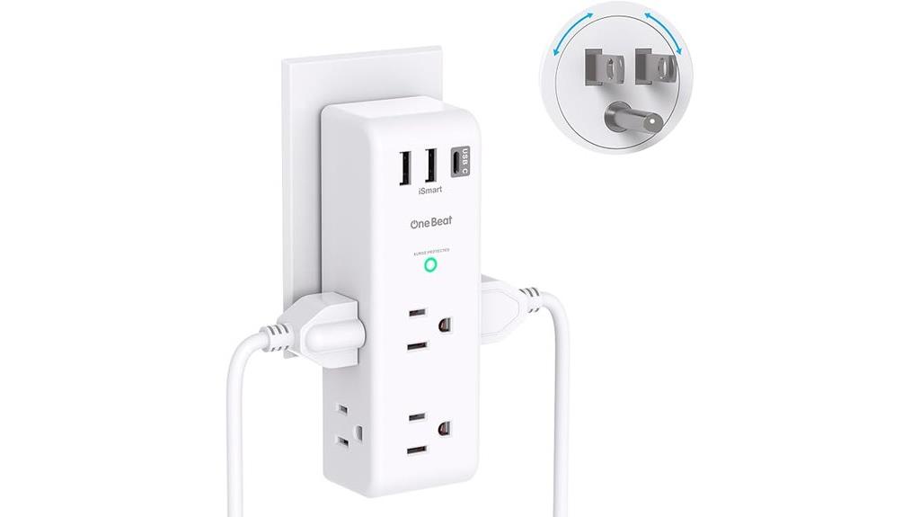 usb surge protector outlet