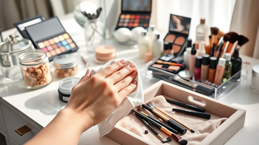 use clean tools regularly