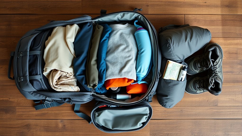 use packing cubes efficiently