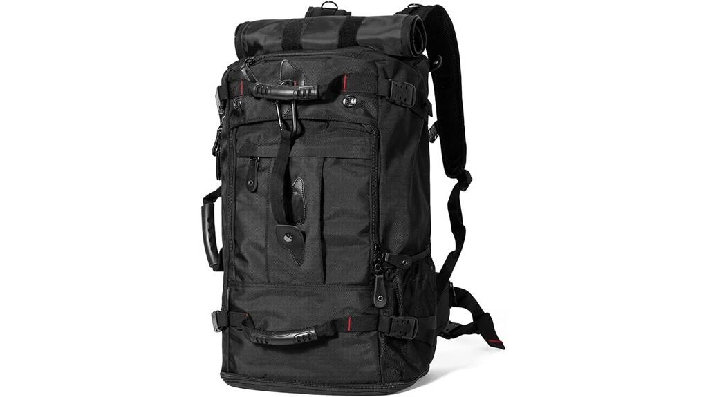 versatile travel backpack with laptop