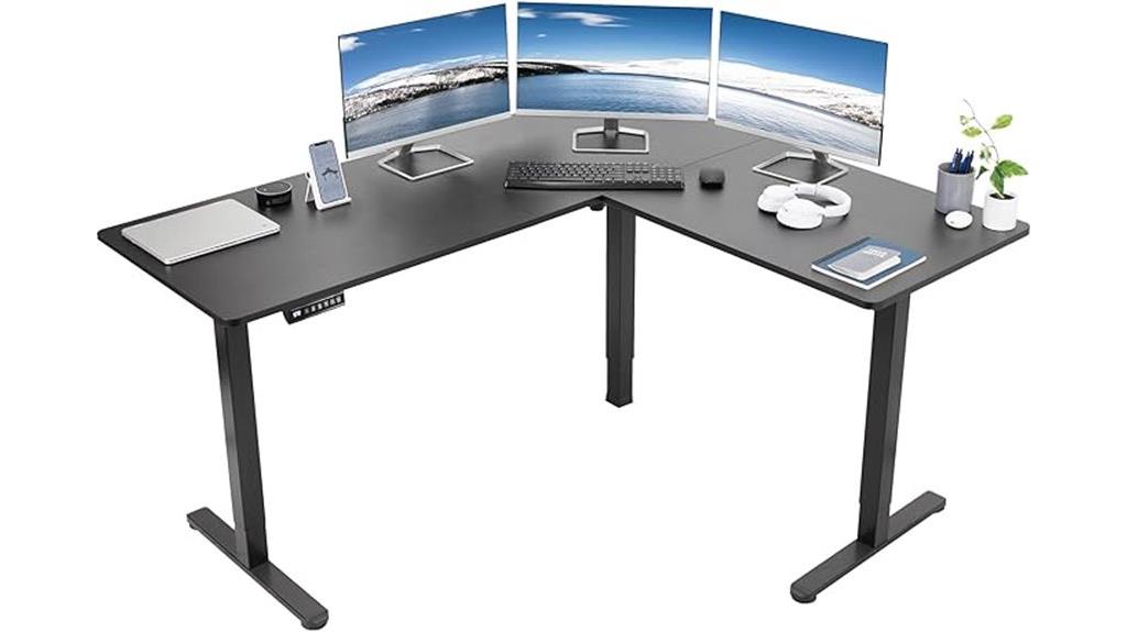 vivo corner l shaped desk