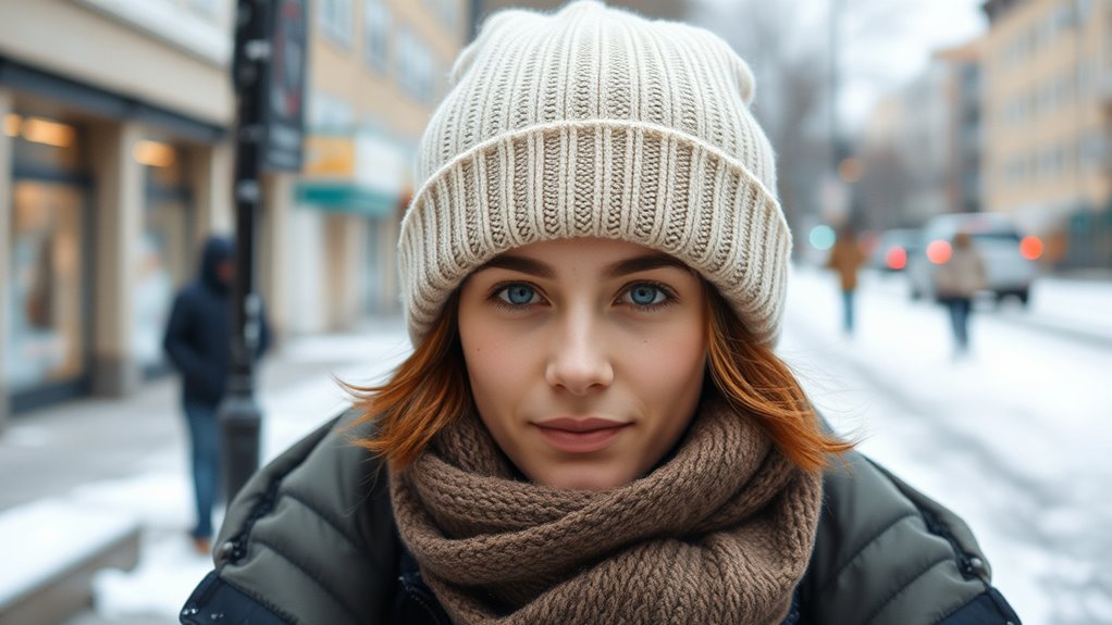 warm casual winter headwear
