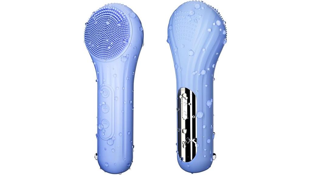 waterproof silicone facial brush