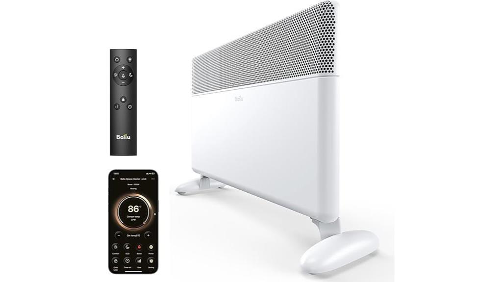 wifi controlled convection heater