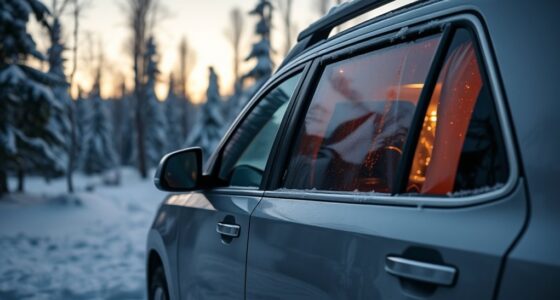 winter camping window insulation