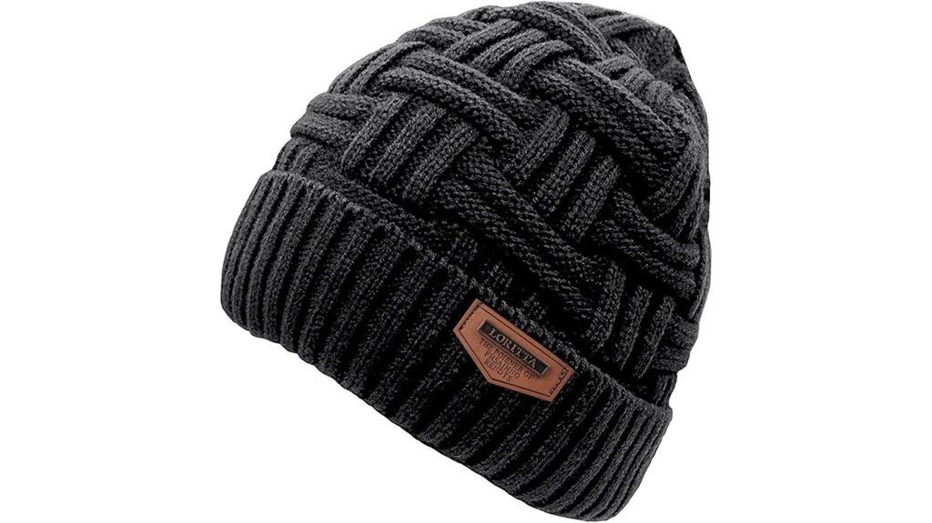 winter men s knitted beanie