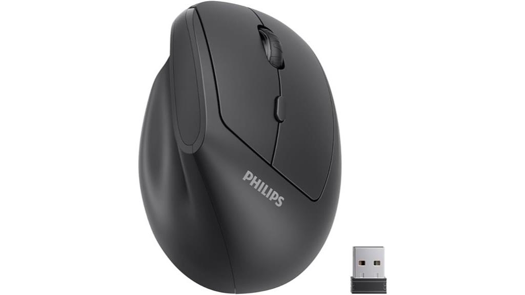 wireless ergonomic vertical mouse