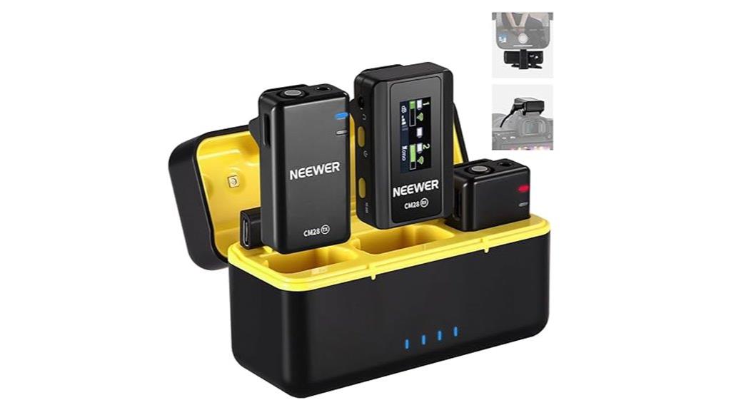 wireless lavalier microphone set