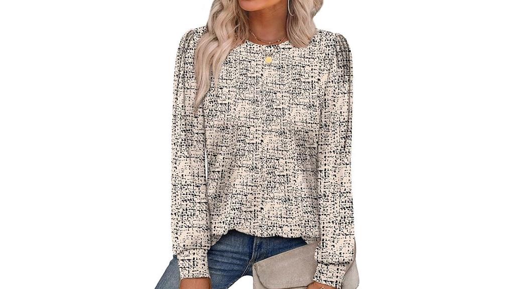 women s long sleeve fall top