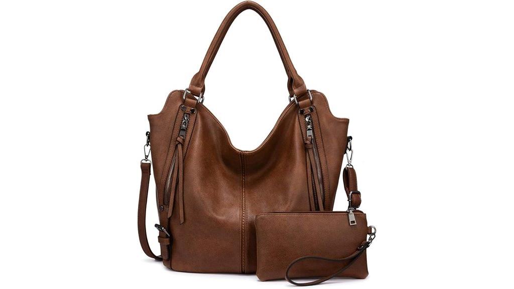 women s pu leather tote
