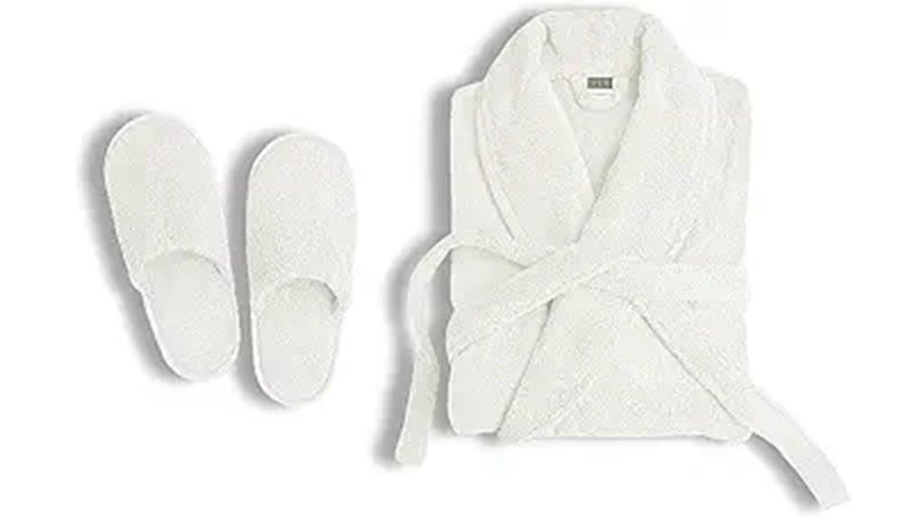 100 cotton bathrobe set