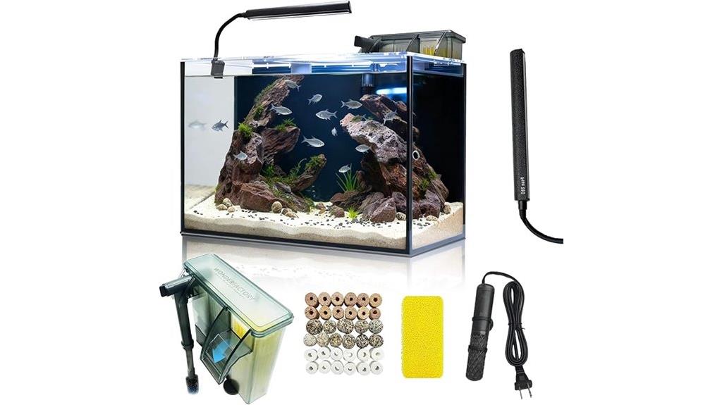 10 gallon starter aquarium kit