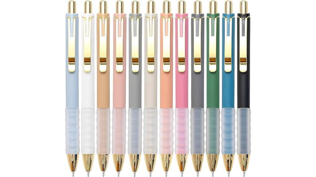 12 pack soft grip pens