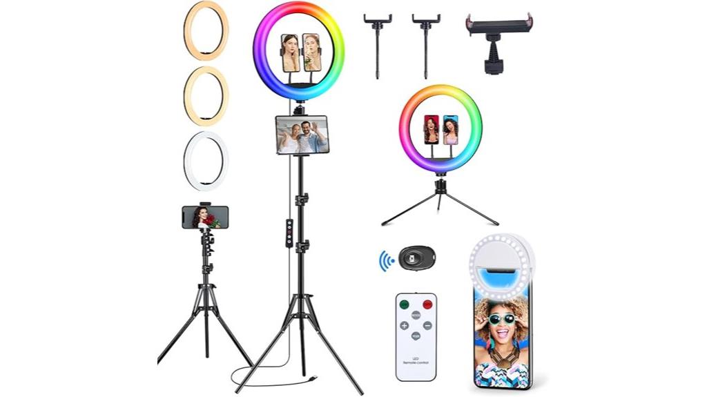 13 inch ring light kit