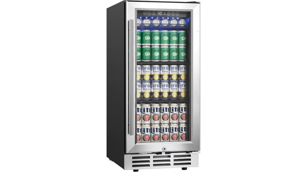 15 inch beverage cooler