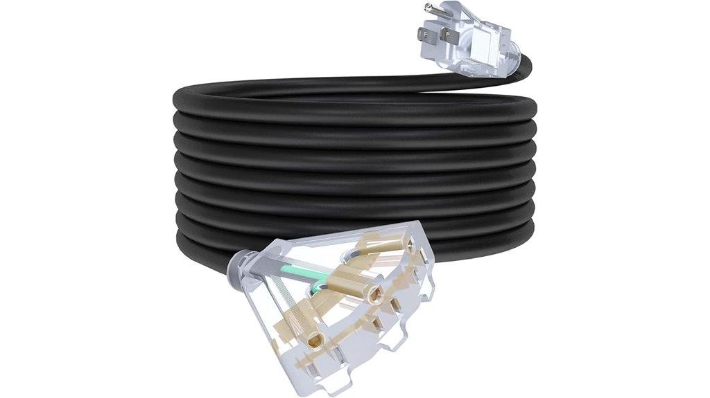 25 foot heavy duty extension cord