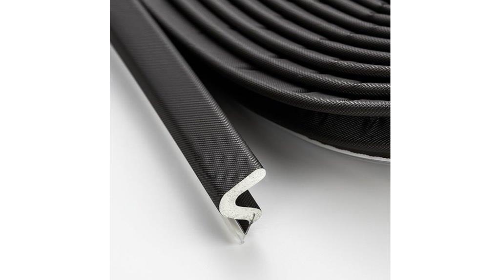 26ft black door seal