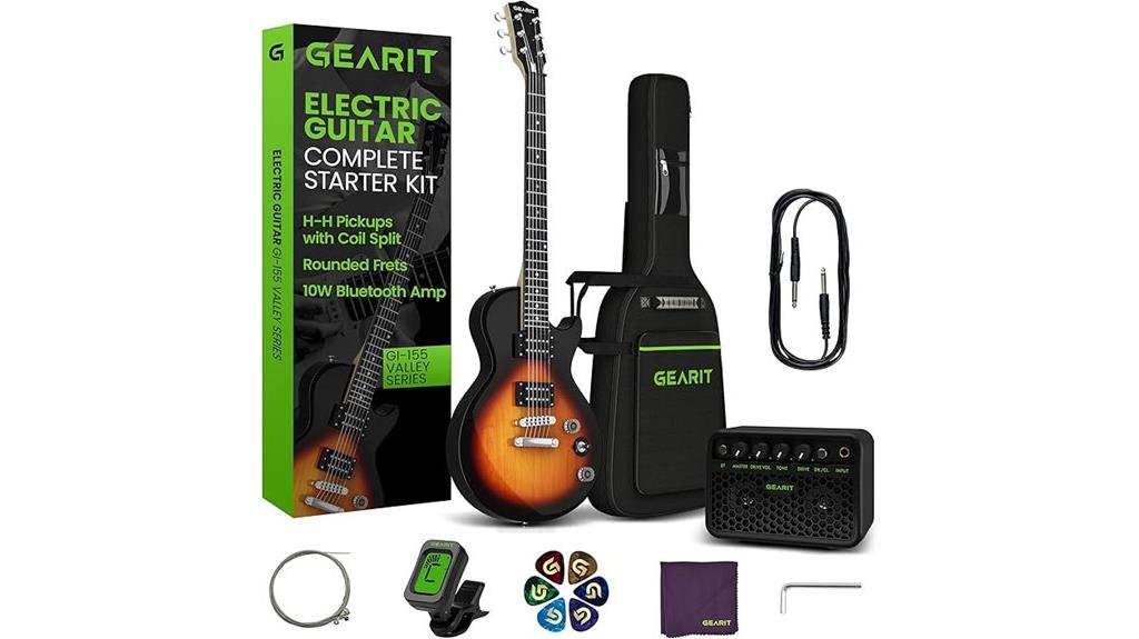 39 inch electric guitar bundle