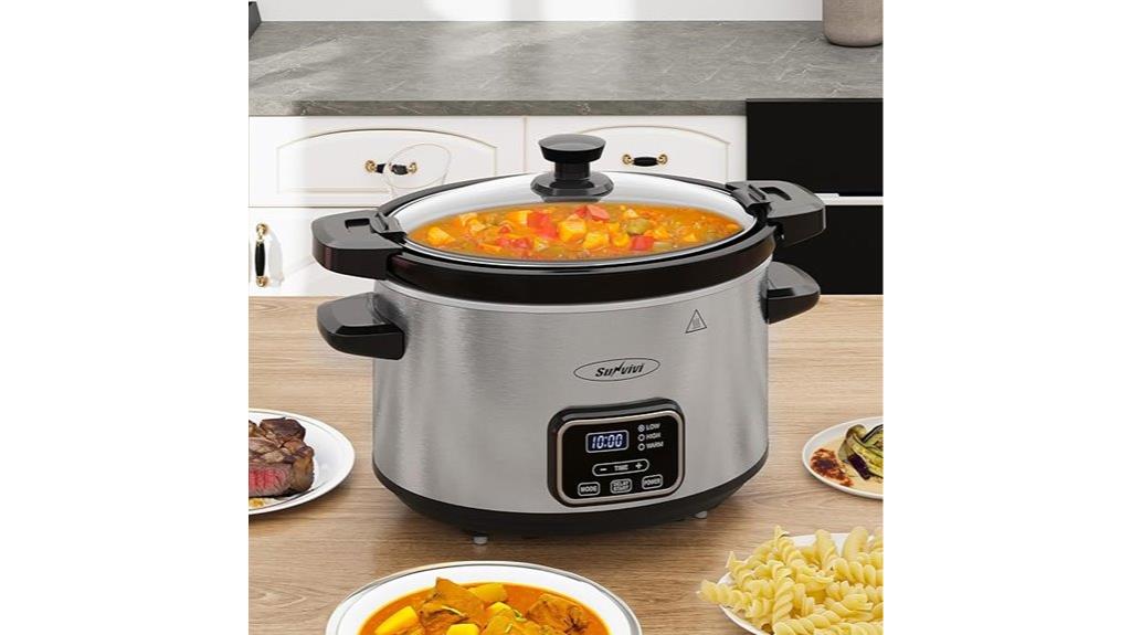 4 quart ceramic slow cooker