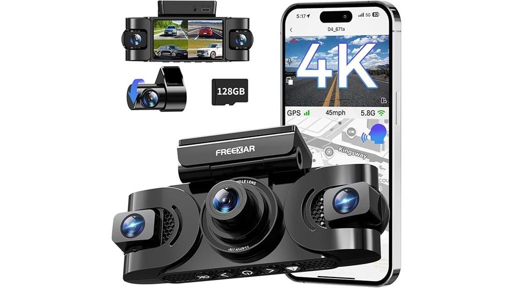 4k 360 dash cam