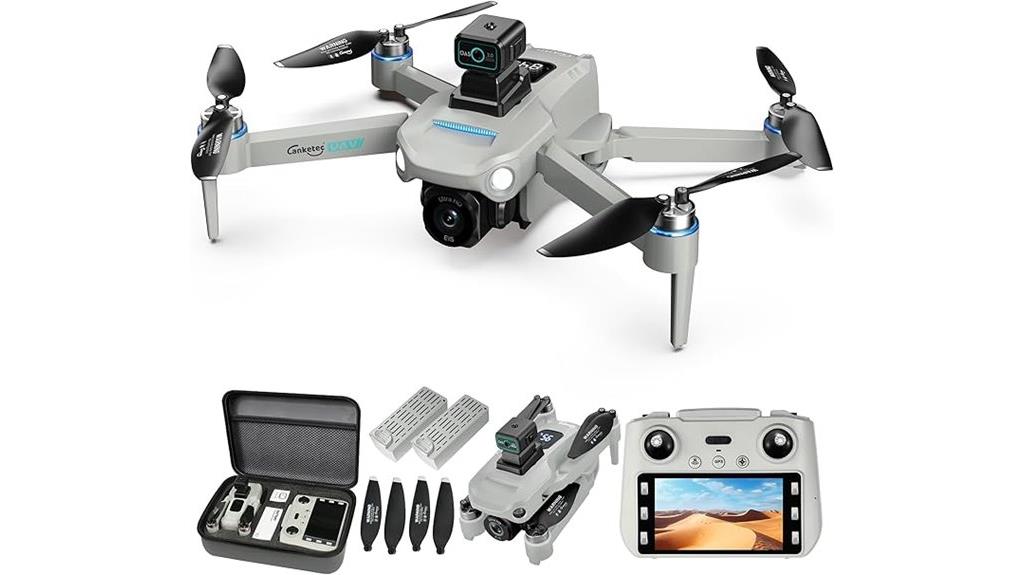 4k camera foldable drone