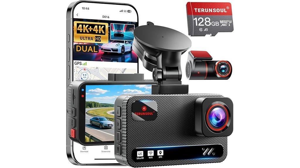 4k dash cam bundle