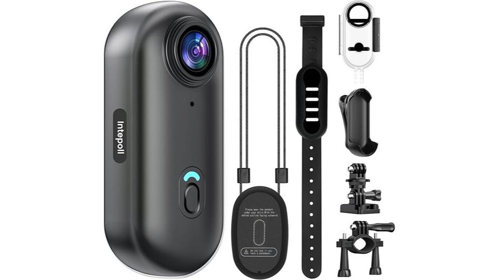 4k waterproof helmet camera
