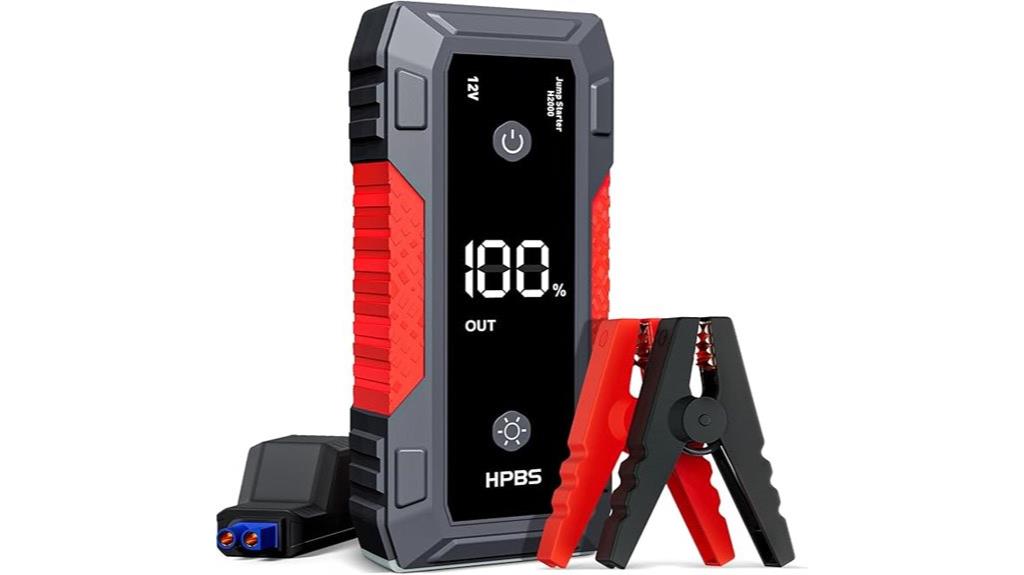 5000a jump starter battery