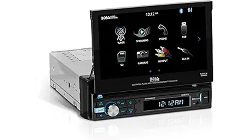 7 inch touchscreen car stereo
