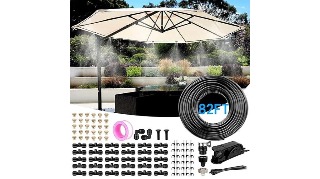 82ft patio misting system