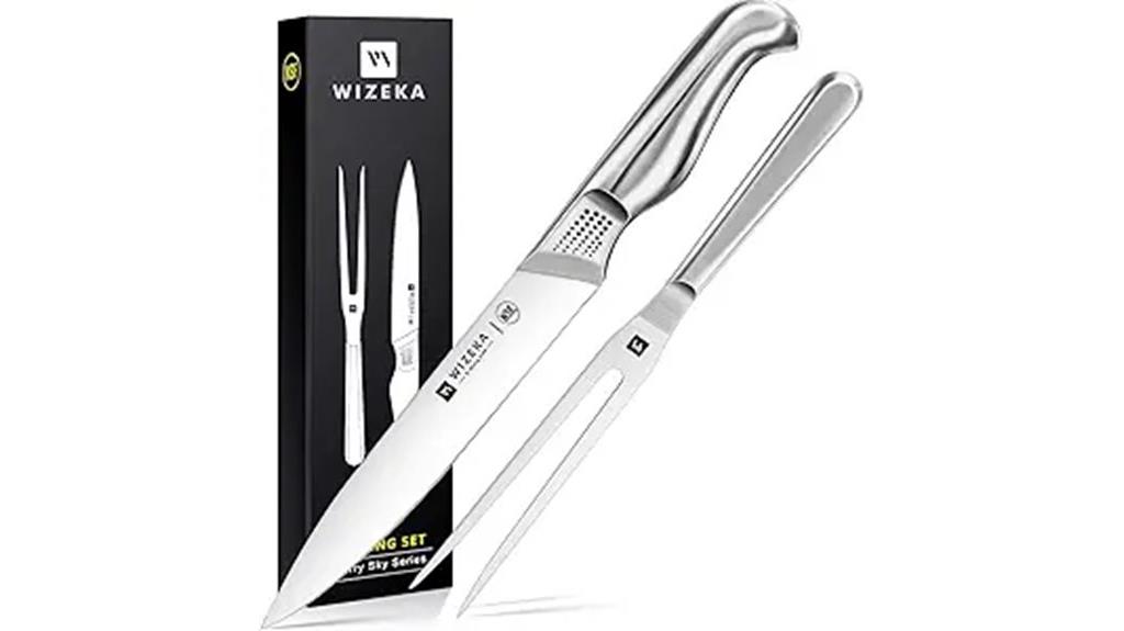 8 inch carving knife set