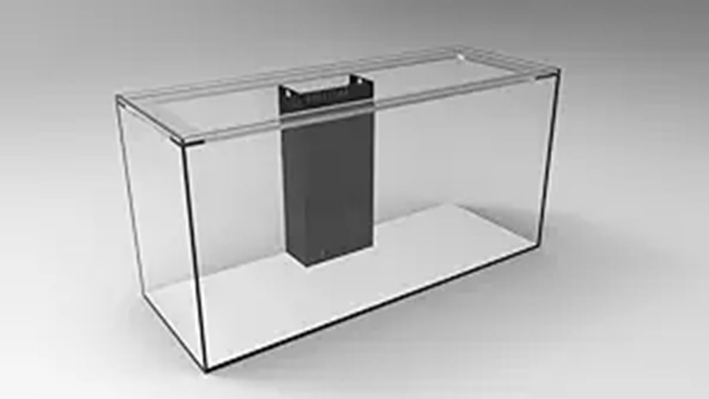 90 gallon center overflow aquarium